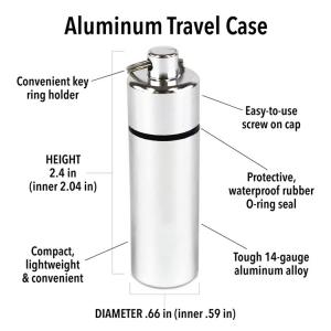 Quality Earphone Aluminum Carrying Case Earphones Headset Parts Ear Plugs Cases for sale