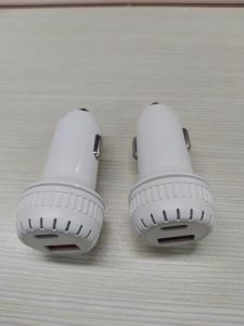 Quality 2 Port Type C USB Car Charger QC 3.0 PD Fast Charging Durable Car Charger for sale