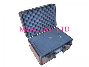 Quality Gray Travel Aluminum Carrying Case 3mm MDF And 1mm PC Panel One Lock For Security for sale