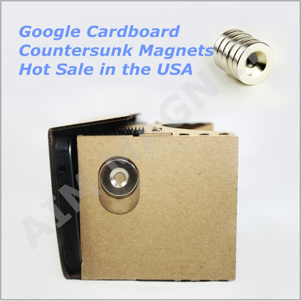Quality ring ndfeb magnets for google cardboard for sale