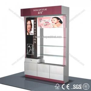 Quality Stylish design standing cosmetic cabinet showcase for sale