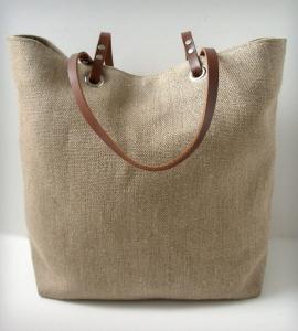 Quality linen tote bag for sale