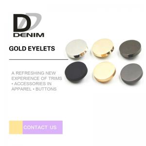 Quality Fashion Gold & Gunmetal Shank Buttons • Metal Buttons • Clothing Buttons • ing Buttons • Synthetic Buttons for sale