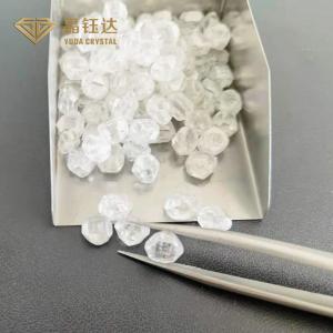 Quality Round HPHT Lab Grown Diamonds LGD Uncut Lab Created Diamond For Making Jewelry for sale