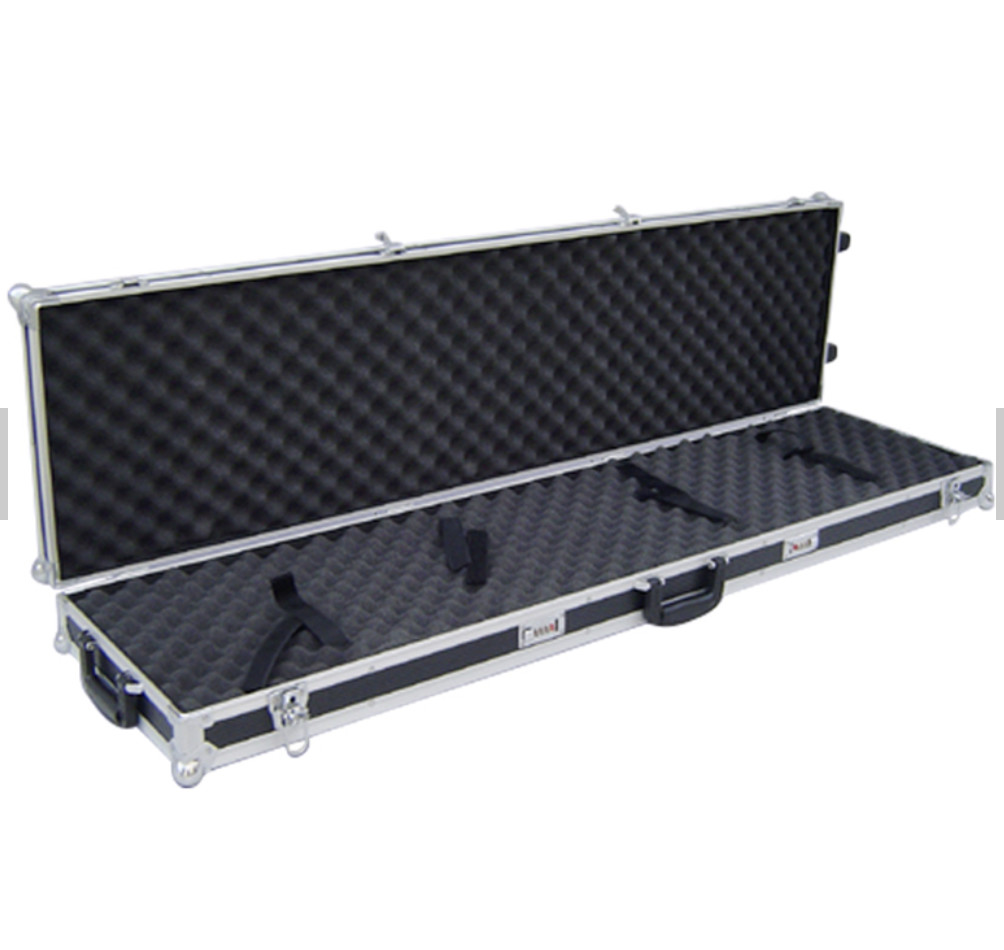 Buy cheap Black Aluminum Hard Rifle Case , Army Gun Carrying Case For Packing Guns from wholesalers