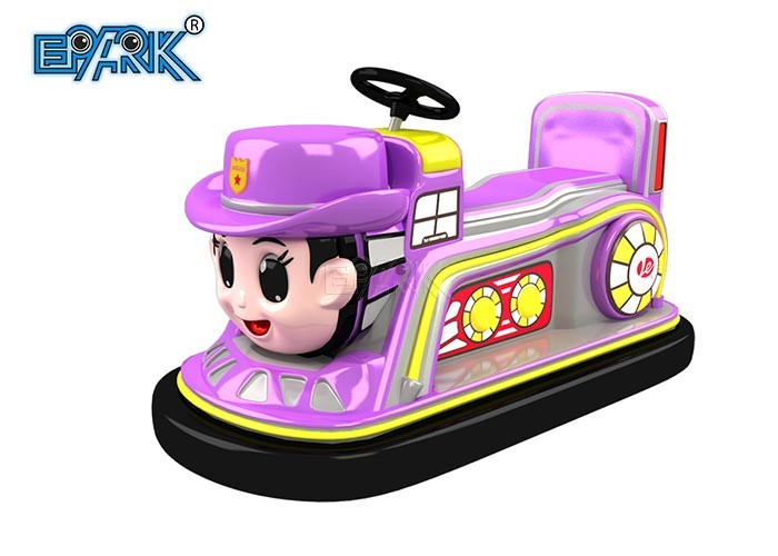 Quality Amusement Park Kiddie Ride Dream Train 2 fiberglass Electric Small Bumper Cars for sale