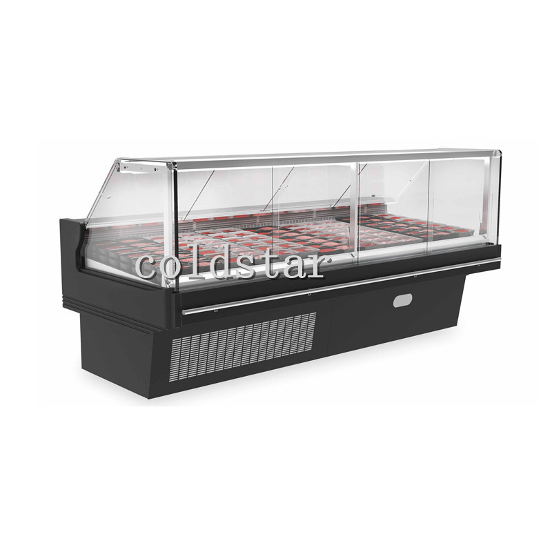 Quality Commercial deli service counter deli display refrigerator for sale