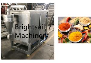 Food Grade Spice Cryogenic Powder Grinder Machine SS304 700 Mesh