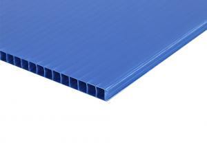 Quality RoHs Recycle PP Fluted Sheet Coroplast Polypropylene Corrugated Board for sale
