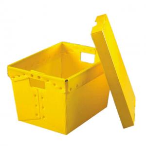 Quality FC Coroplast Plastic Corrugated Totes for sale
