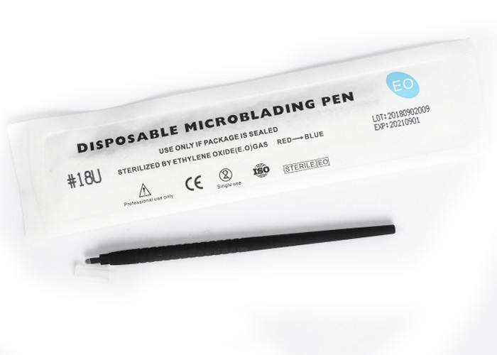 Quality Nami Black Disposable Manual Eyebrow Microblading Pen Needle 0.16mm 18U for sale