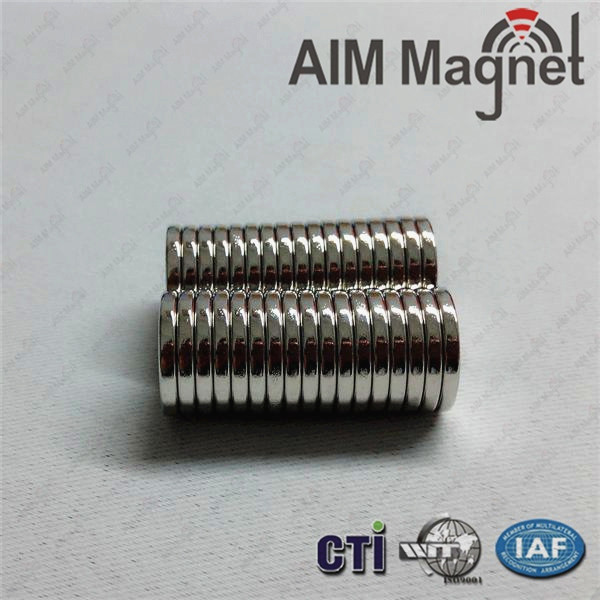 Quality D15*1.5mm Strong Neodymium magnet for sale