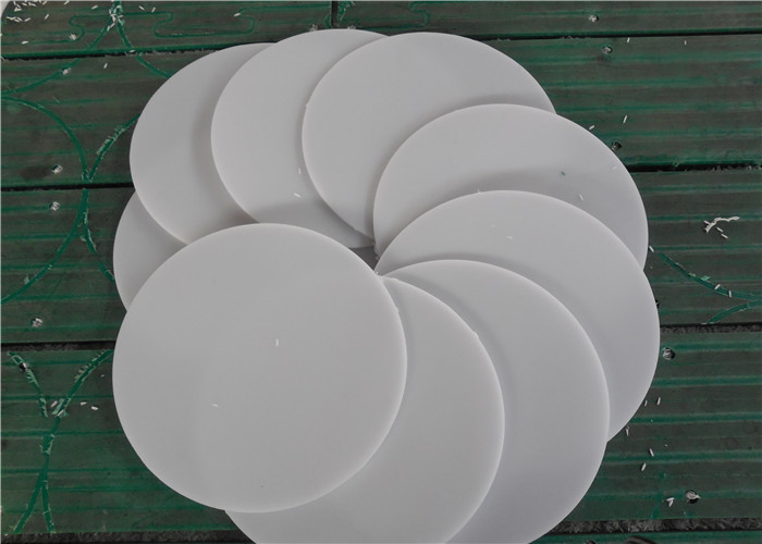 Quality low size tolerance white color nylon plastic machined cutting washers for sale