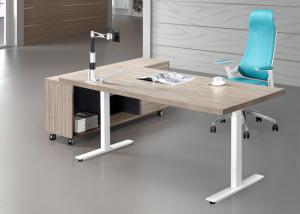 Good Craft Executive Office Furniture , Luxury Executive Desks Fine Wood Material