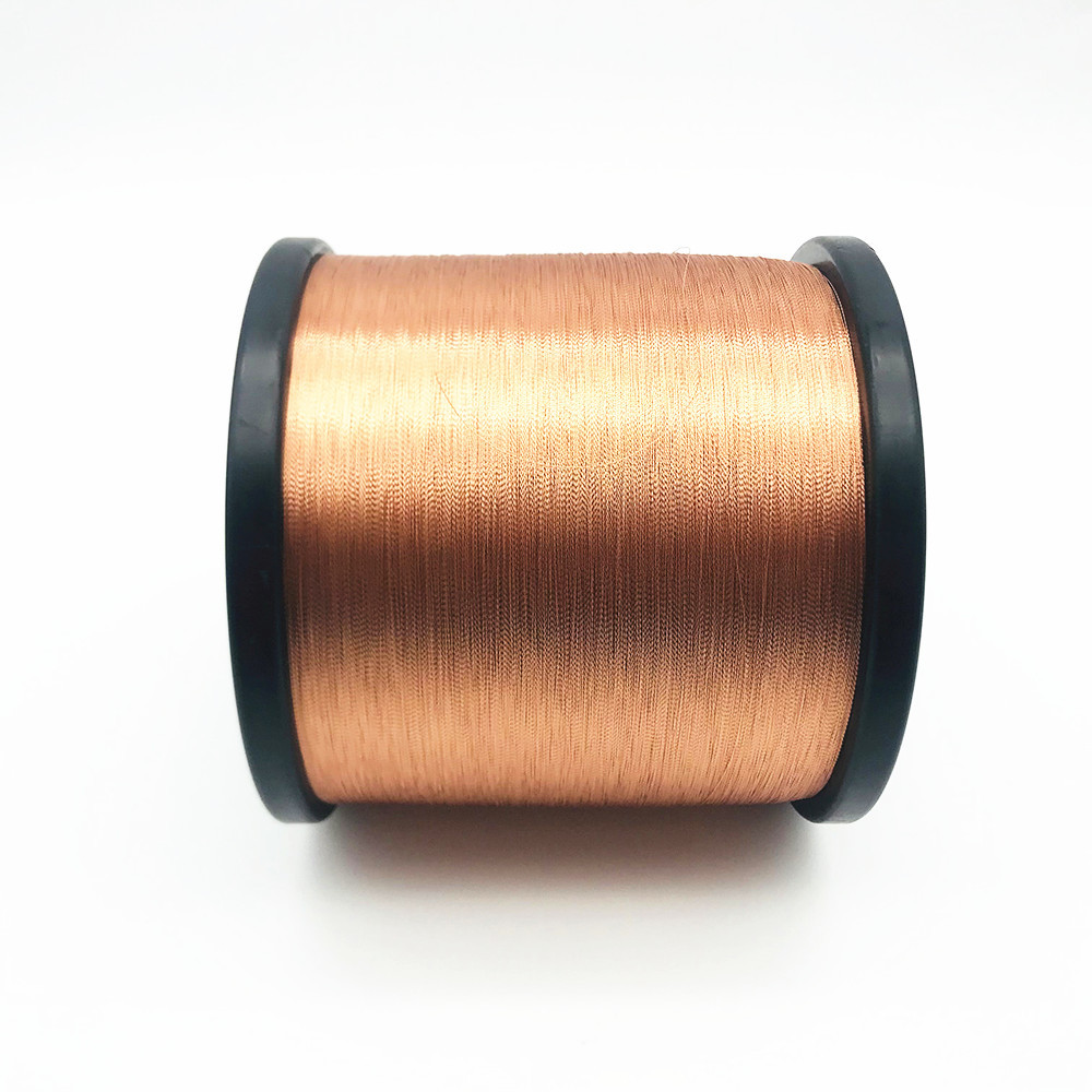 Quality 2uew155 38 Awg / 2 Stranded Copper Litz Wire Enamel Coating for sale