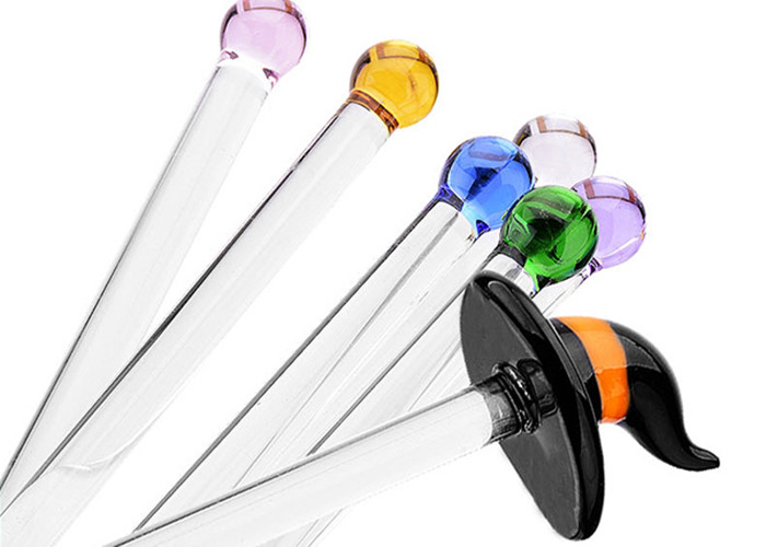 Buy Straight Glass Drinking Straws Borosilicate Glass Customized Service at wholesale prices