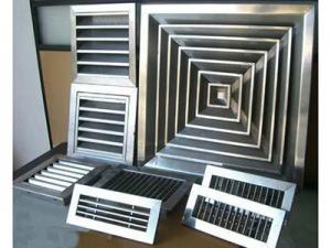 Quality Customized Hot Sale Factory Supply Air Conditioning Aluminum Vent Window for sale