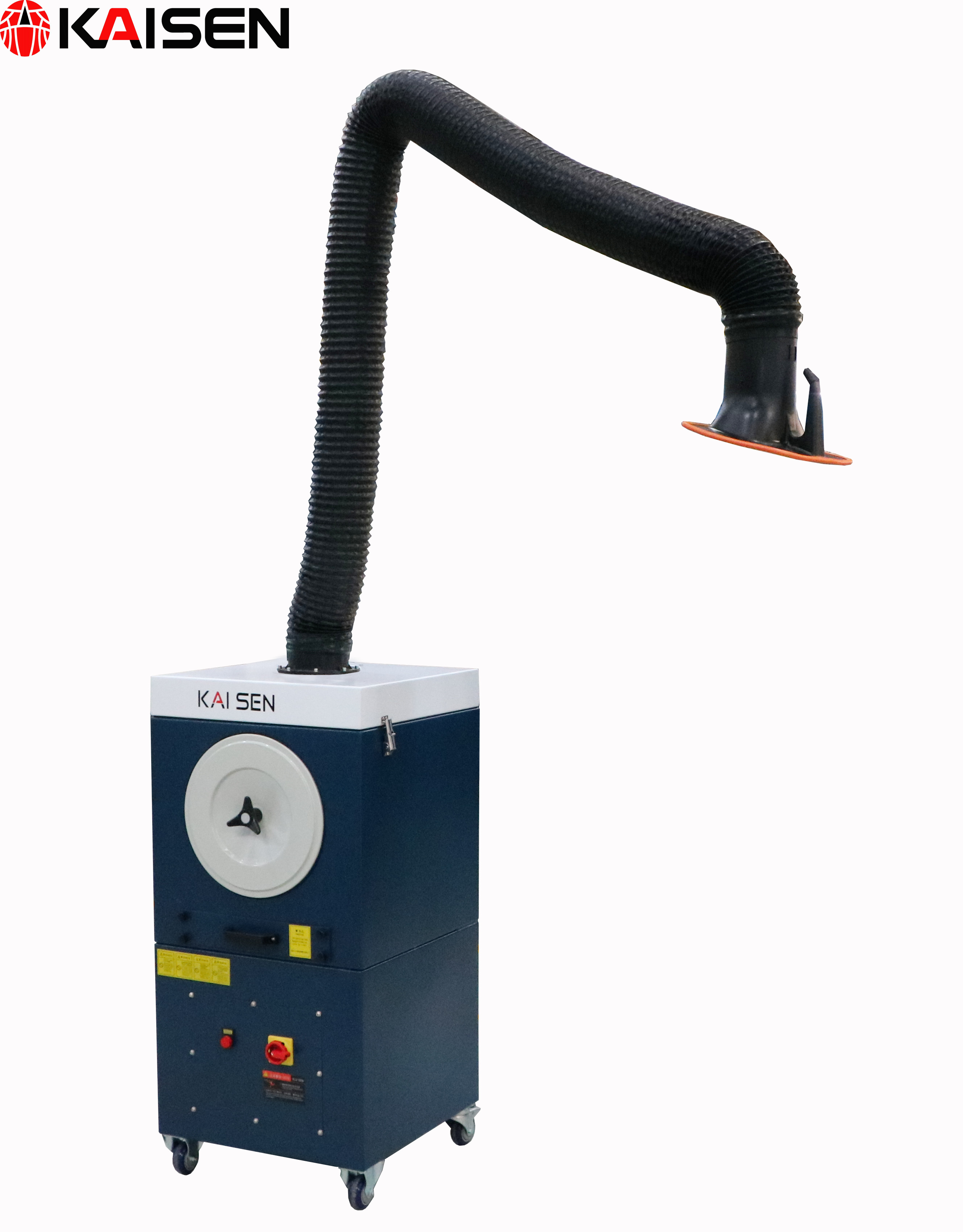 Quality Portable Welding Fume Extractor With Single 3M160mm Flexible Suction Arm For Industrial Dust Collection for sale