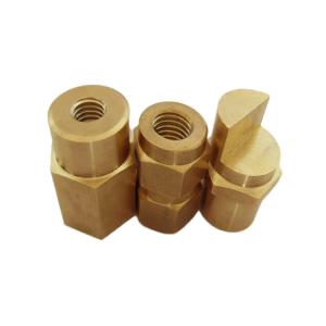 Quality 4 Axis Cnc Brass Machining Parts 6061 Turning Aluminum Block Parts for sale