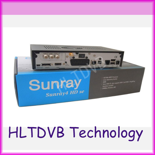 Quality Sunray 800 se SR4 S/C/T support wifi sr4 800 hd se 3 in 1 tuner HD Linux OS Sunray satellite receiver for sale
