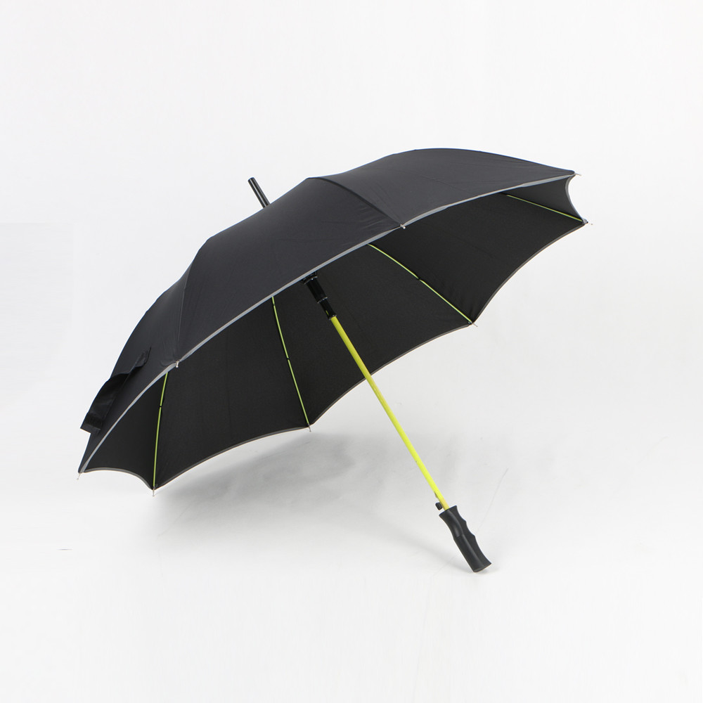 Quality Walking Stick Cum Straight Handle Umbrella For Gentlemen Custom Colors for sale