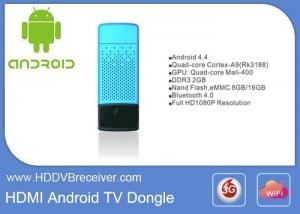 Quality 5V 2A Android Smart IPTV Box DDR3 2GB Full 1080P Resolution Bluetooth 4.0 for sale