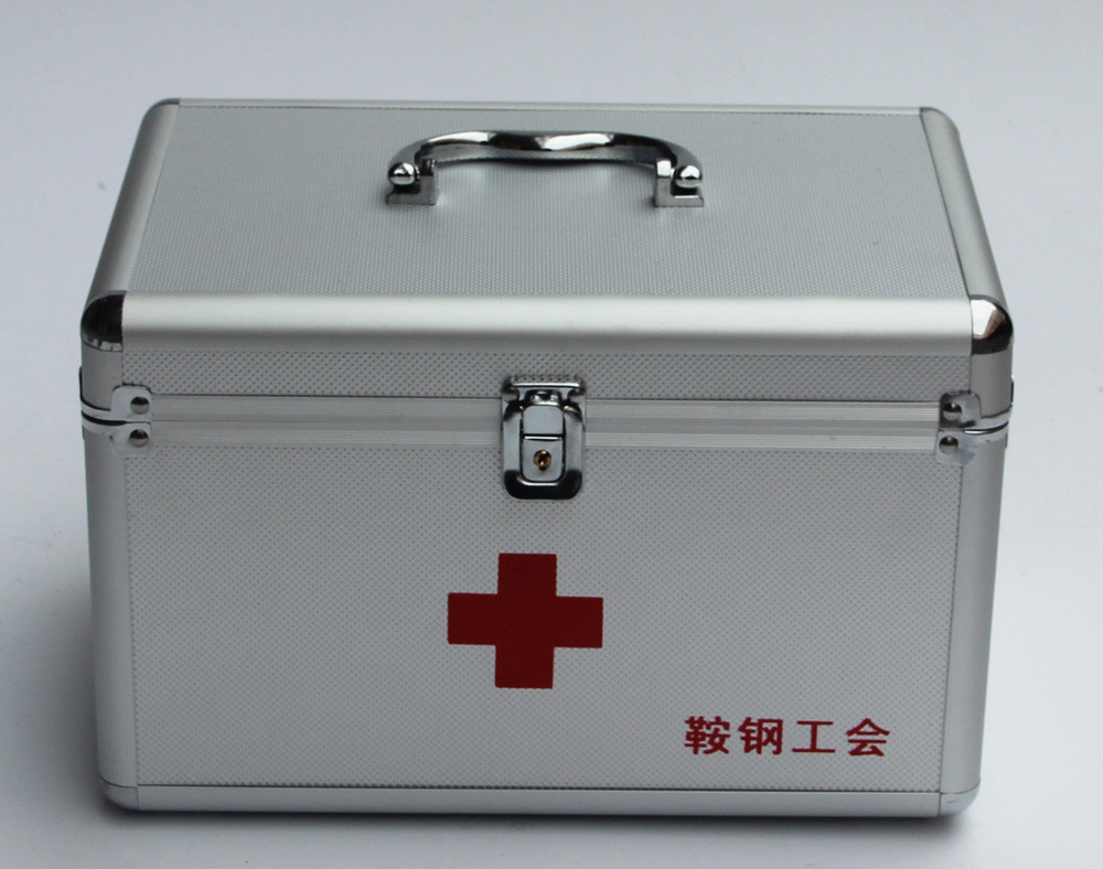 Quality Doctor Aluminium First Aid Box 240 * 135 * 150mm for sale