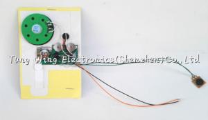 Quality Custom Voice Greeting Card Sound Module , recordable voice chip for sale