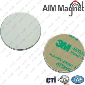 Quality Strong Neodymium Magnet with 3M Adhesive Tape on One Side for sale