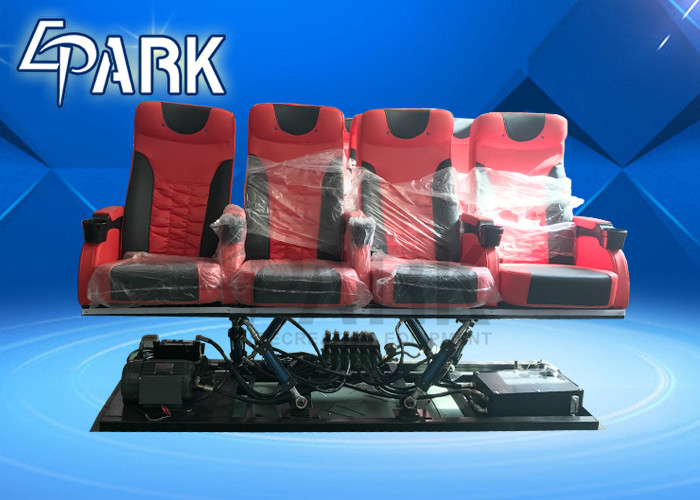 Quality Durable FRP + Steel VR 5D Cinema Simulator With 6 / 8 / 9 / 12 Seats for sale