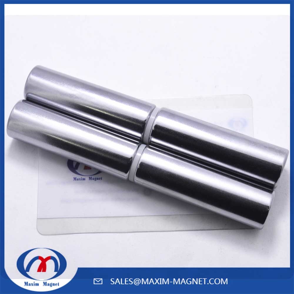 Neodymium magnetic rod N50 grade