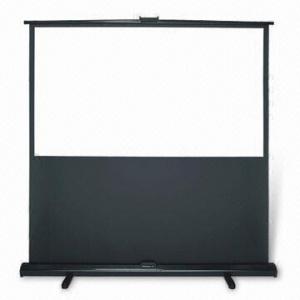 Quality Projector Screen, Matte White Fabric with 1.0 Gain and 160 Degrees Viewing Angle for sale