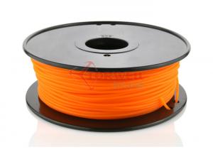 Quality 3MM Plastic 3D Printer ABS Filament Orange For Reprap MakerBot , 3D Printing Materials for sale