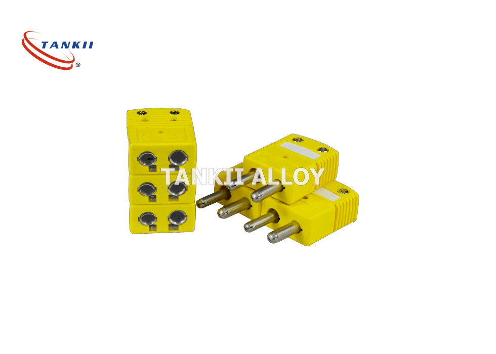 Quality 10A K Type Thermocouple Plug IEC Male And Female Socket for sale