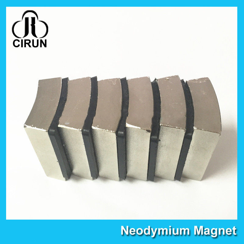 Quality N52 Sintered Neodymium Iron Boron Magnet Arc Shaped Custom Size And Shape for sale