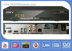 Quality Full Auto VU G SKY V6 DVB HD Receiver Digital Satellite Receiver Support IKS for sale