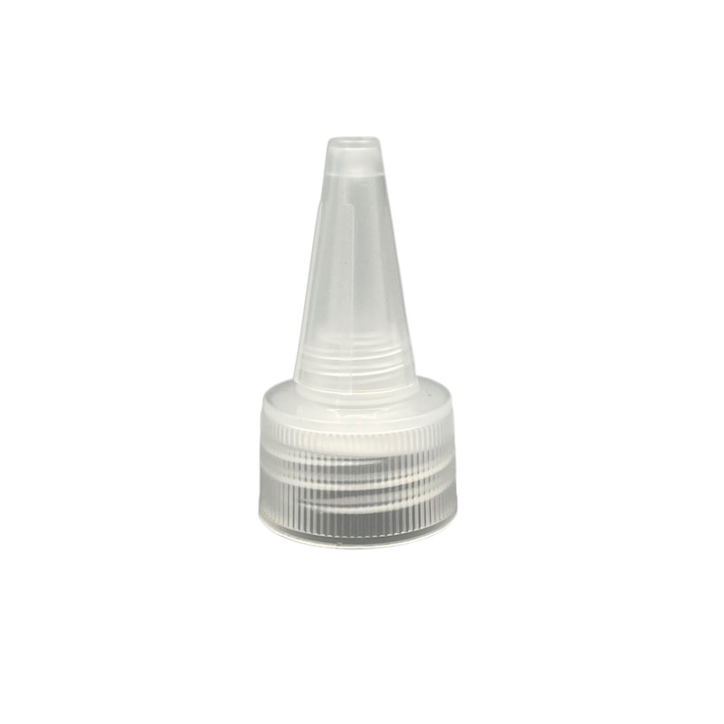 28/410 24/410 Twist Top Bottle Caps PP White Plastic Screw With Dust Cover