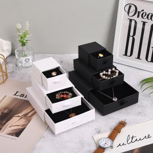 Quality Personalized Drawer Style Small Jewelry Gift Box For Necklace Ring Hair Clips for sale