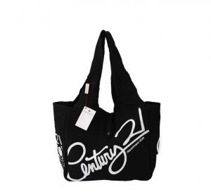 Quality Collapsible Lightweight Black Patterned Single Shoulder Bag For Girls for sale