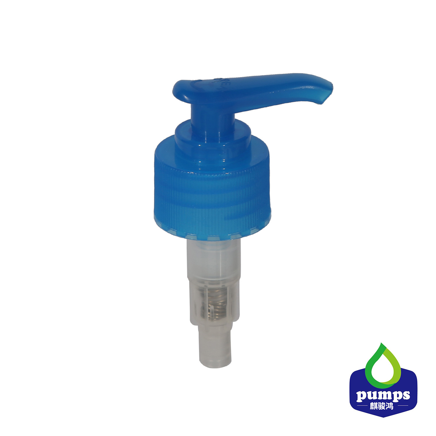 28 410 White Cosmetic Lotion Pump Plastic Screw Cap 2.3g For Pet Bottle