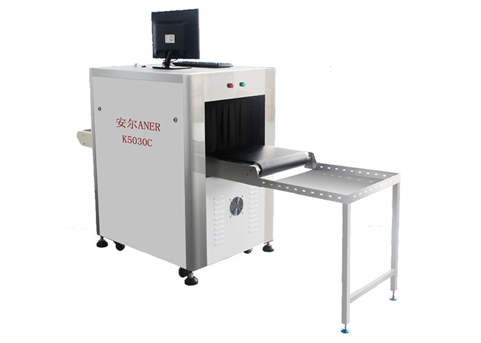Multi Energy Baggage X Ray Machine 0.0787mm Resolving Power For Gymnasium / Prison