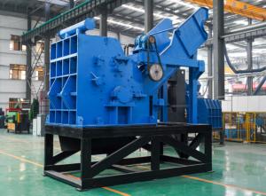 Quality FEVER 1t/H 55kw Blue Car Metal Crusher Machine Easy Operation for sale