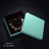 Buy cheap Tiffany Blue Custom Packaging Jewelry Boxes Shoulder Type With Velvet Lining from wholesalers