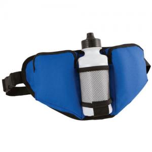 Quality Waterproof Camping Waist Fanny Pack 4 Zipper Pockets With Water Bottle Holder for sale