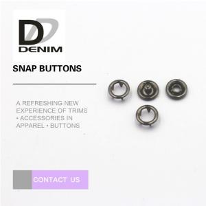 Quality Five Claws Gunmetal 20L Pearl Snap Buttons for sale