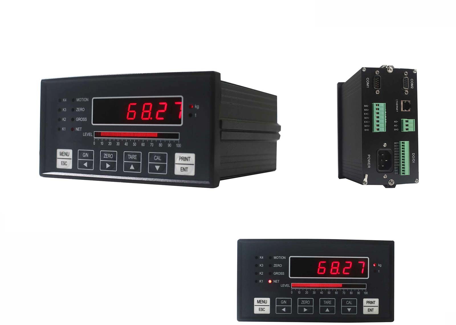China Hopper  Platform Scale Material Level Digital Load Controller In High Accuracy With LED RS232 on sale