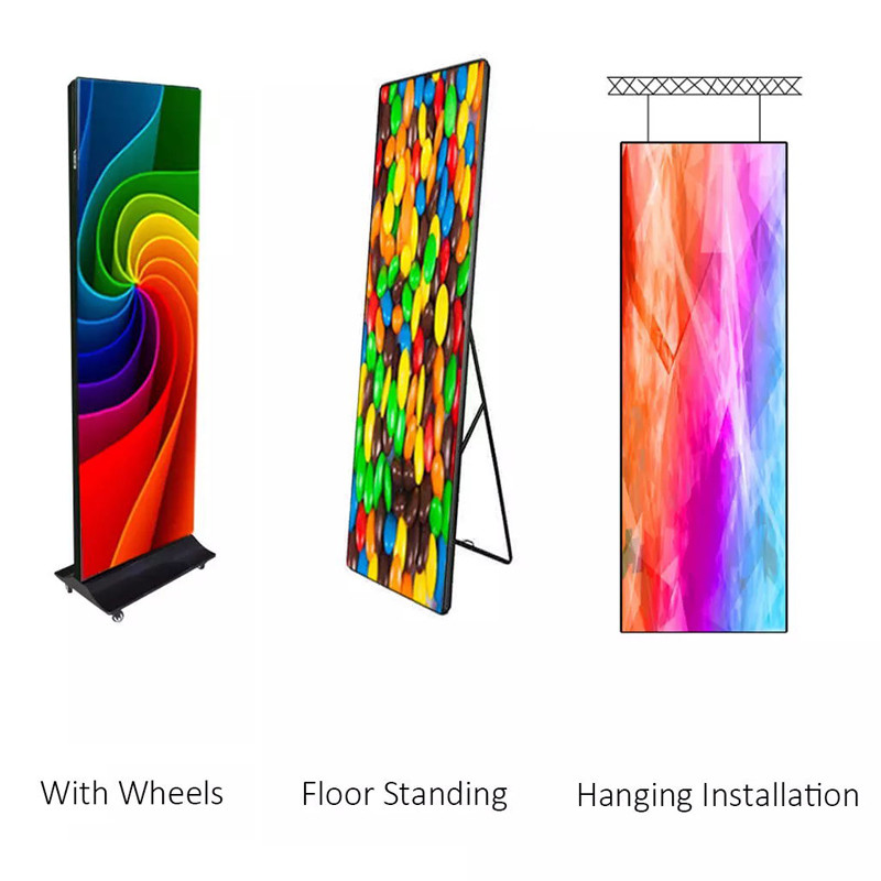 Custom Led Display Panels P1.8 Led Poster Video Display Random Android Touch