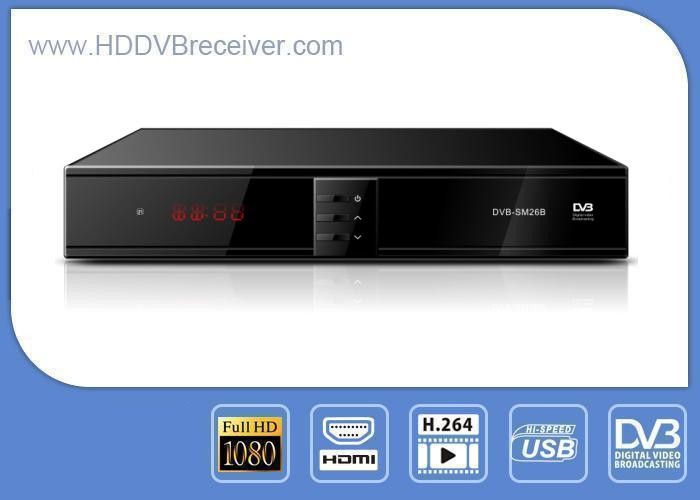 Quality H.264 DVB Combo Receiver Digital TV Decoder Box / DVB S2 Satellite Receiver for sale