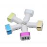 Buy cheap Shenzhen factory supply Aluminium frame 3 USB car charger phone tablet chargers from wholesalers