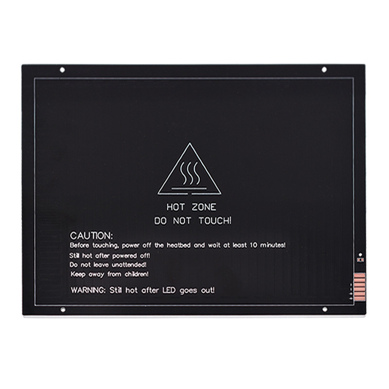 Quality 220mm*275mm*3mm 24V 200W MK3 3D Printer Heatbed Aluminum Substrate for sale